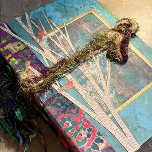 Colorful Abstract Art Piece journal